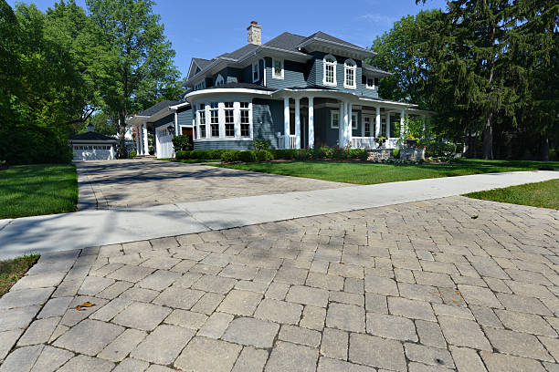 Residential Paver Driveway in North Muskegon, MI